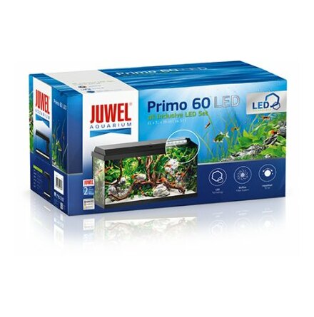 Akvarium Primo 60 Svart, Juwel