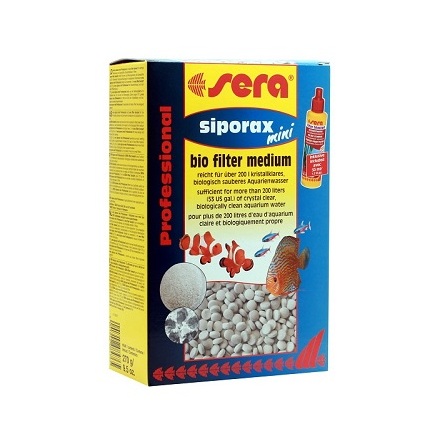 Siporax Mini Bio filter medium 270g, Sera