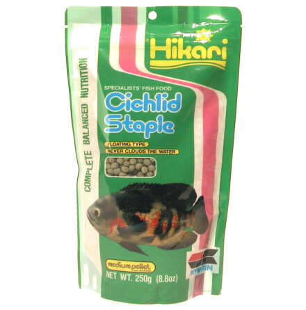 Cichlid Staple Floting M 250g, Hikari