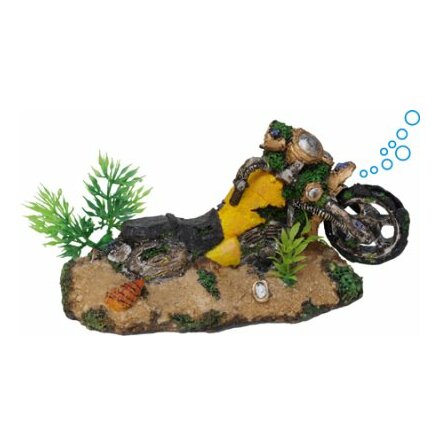 Motorcykel med luft 18x9x9,5cm/utgtt