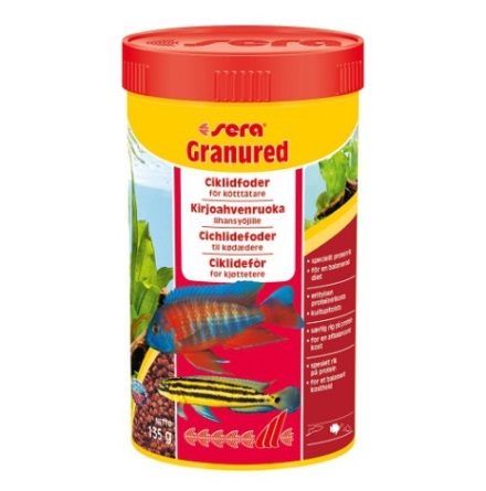 Granured Ciklidfoder 250ml135g, Sera 23/02