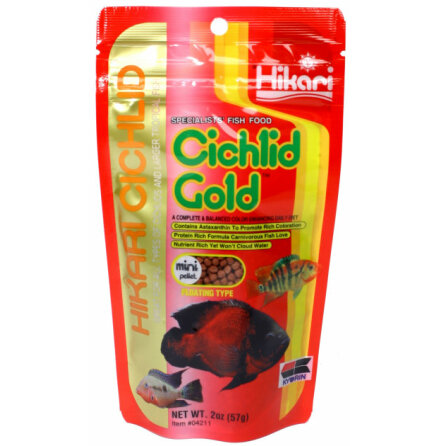 Hikari Ciklid Gold F�rg Mini floating 57g 26/02