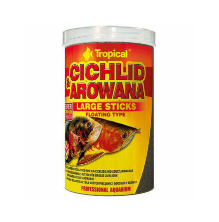 Cichlid &amp; Arowana sticksL 250 och 1000ml