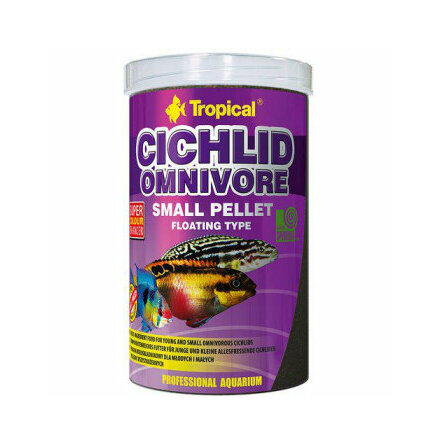 Cichlid omnivore S pellets flytande