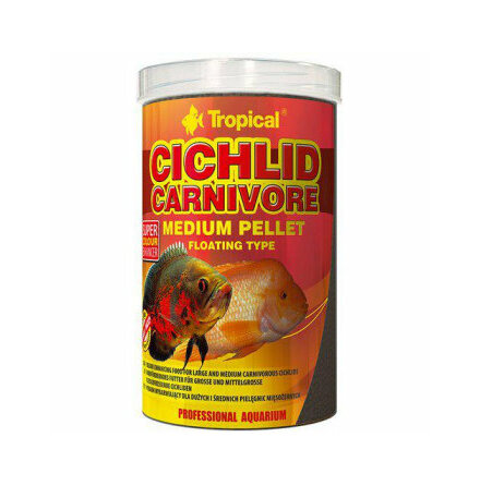 Cichlid carnivore M pellets, flytande