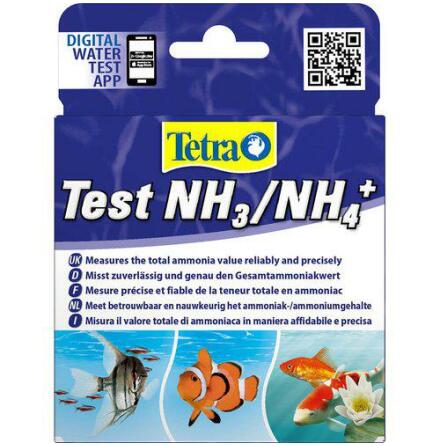 Test NH3/NH4+rcker till 25 test, Tetra