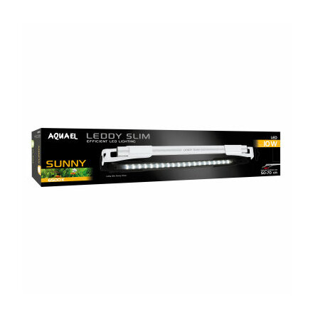 Leddy Slim Sunny 10W 6500K Vit till 50-70cm akvariumbredd, Aquael