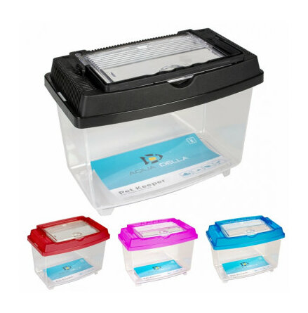 Transportbox fisk/smdjur ca1liter 20x12x15cm, Aqua Della