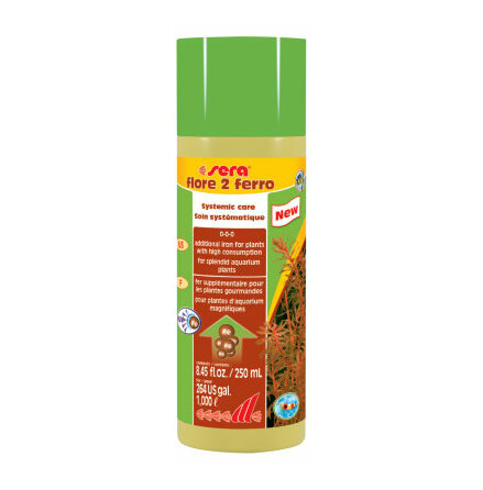 Flore 2 Ferro vxtnring 250ml, Sera