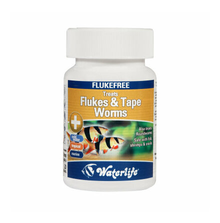 Flukefree medicin fr hud &amp; glparasiter 20tab, Waterlife