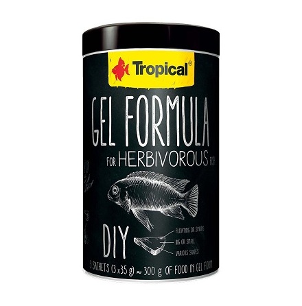 Gel formula Herbivore 3x35g/300g, Tropical