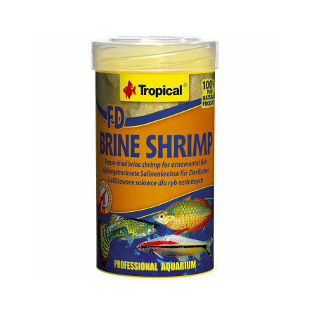 FD Brine Shrimp frystorkad vuxen artemia 100ml/8g, Tropical