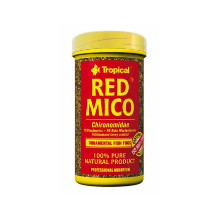 Red Mico frystorkad rd mygglarv 100ml/8g, Tropical