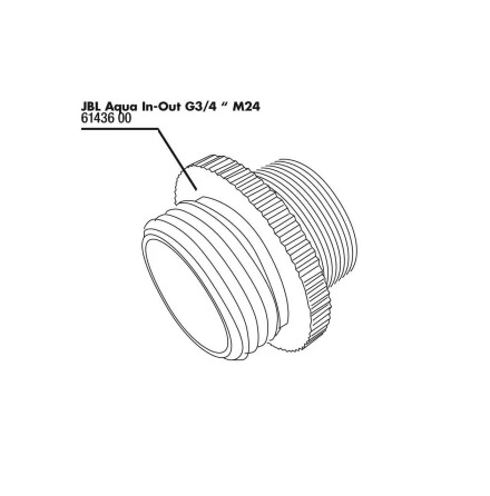 Adapter aqua in/out, JBL