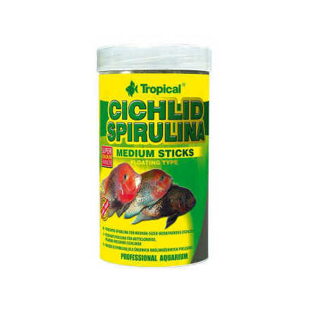 Cichlid &amp; Arrowana flytande  sticks M 1000ml/360g, Tropical 24/05