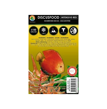 Discusfood Intensive red fryst 100g blisterfrp 24/05
