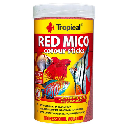 Red Mico color sticks 250ml/80g, Tropical 26/05