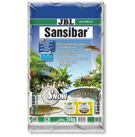 Akvariegrus Sansibar Snow 5Liter, DecoQuartz