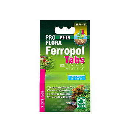 V�xtn�ring ProFlora Ferropoltabs (J�rn) 30st, JBL 26/12