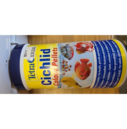 Cichlid Colour Pellets 500ml/165g, Tetra 26/10